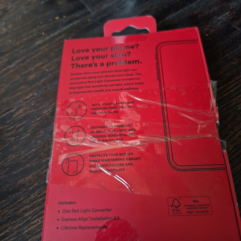 BodyGuardz Red Light Converter Compatible with iPhone 16 Pro Screen Protector - Picture 6 of 10